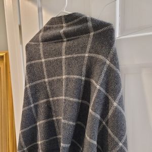 Womens wool cashmere shawl